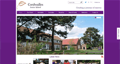 Desktop Screenshot of cordwalles.org